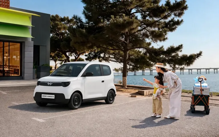 Minio Green – Đón khách đầu ngày